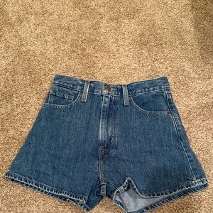 Levi's 501 Women's Blue Jean Shorts